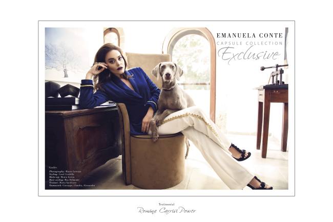 Romina Carrisi - Mauro Lorenzo Fashion Advertising 