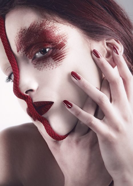 Mauro Lorenzo Fashion Photographer Fashion Editorial Beauty Color Red Portrait Ellements Magazine Style Concept Red Inspiration Minimal