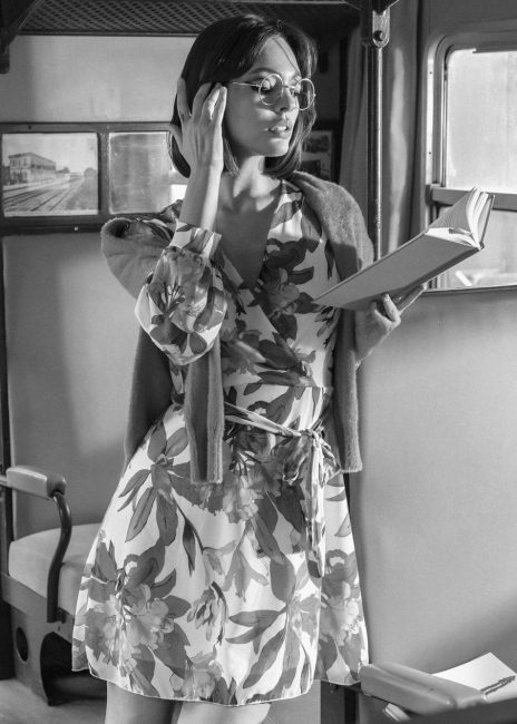 Mauro Lorenzo Fashion Editorial Photographer Advertising emotional Train Cool Inspiration Fall-winter Management Beauty Clean Essential post-production crop studio-session luxury jacket leather blue Portrait young