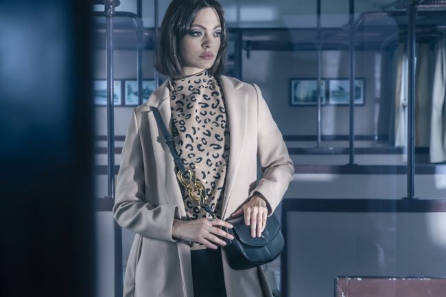 Mauro Lorenzo Fashion Editorial Photographer Advertising emotional Train Cool Inspiration Fall-winter Management Beauty Clean Essential post-production crop studio-session luxury jacket leather blue Portrait young