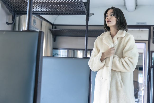 Mauro Lorenzo Fashion Editorial Photographer Advertising emotional Train Cool Inspiration Fall-winter Management Beauty Clean Essential post-production crop studio-session luxury jacket leather blue Portrait young