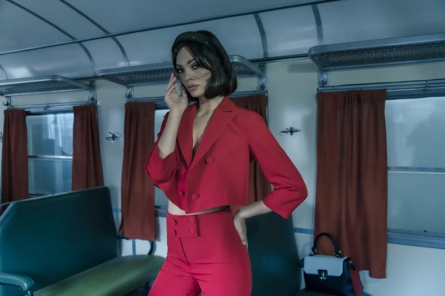 Mauro Lorenzo Fashion Editorial Photographer Advertising emotional Train Cool Inspiration Fall-winter Management Beauty Clean Essential post-production crop studio-session luxury jacket leather blue Portrait young