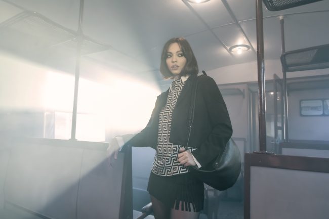 Mauro Lorenzo Fashion Editorial Photographer Advertising emotional Train Cool Inspiration Fall-winter Management Beauty Clean Essential post-production crop studio-session luxury jacket leather blue Portrait young