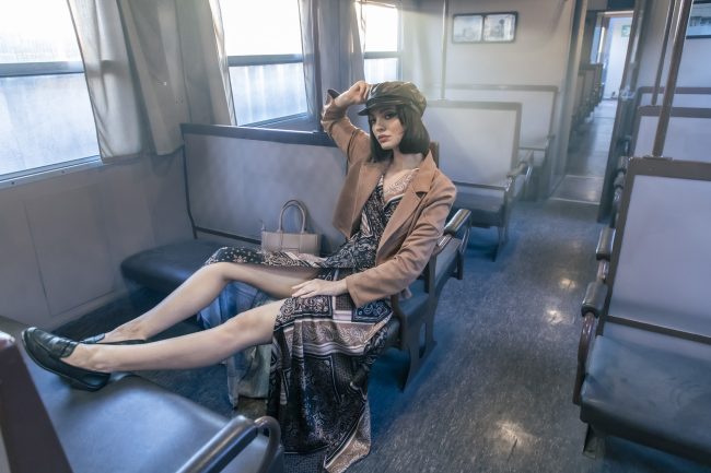 Mauro Lorenzo Fashion Editorial Photographer Advertising emotional Train Cool Inspiration Fall-winter Management Beauty Clean Essential post-production crop studio-session luxury jacket leather blue Portrait young