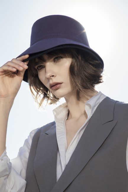 Mauro Lorenzo Fashion Photographer Advertising Campaign cinema Hat Cappelli handmade Doria Pitti Colour Moodboard Boutique Inspiration artDirector hautecouture american luxury sea jacket train leather