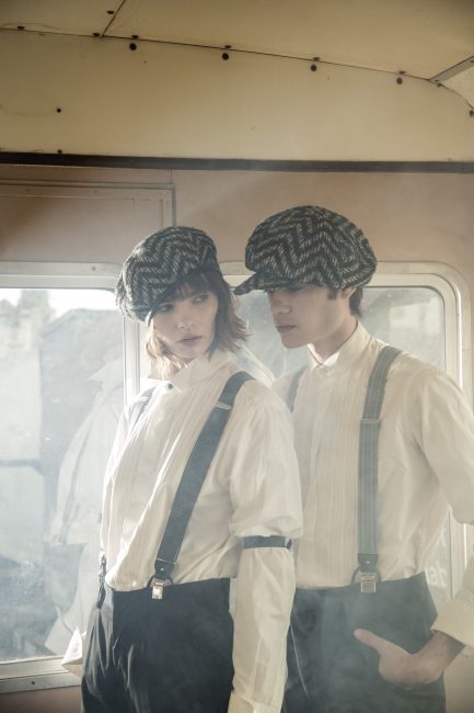 Mauro Lorenzo Fashion Photographer Advertising Campaign cinema Hat Cappelli handmade Doria Pitti Colour Moodboard Boutique Inspiration artDirector hautecouture american luxury sea jacket train leather