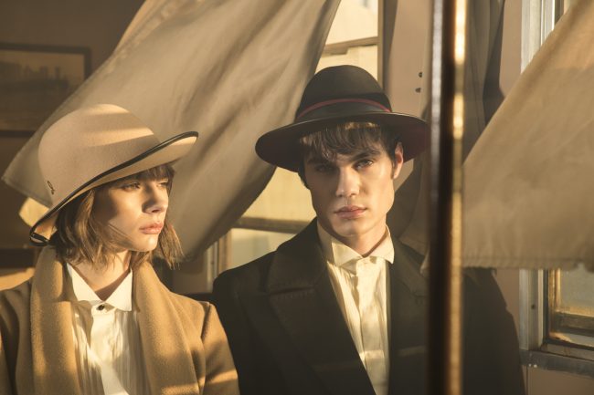 Mauro Lorenzo Fashion Photographer Advertising Campaign cinema Hat Cappelli handmade Doria Pitti Colour Moodboard Boutique Inspiration artDirector hautecouture american luxury sea jacket train leather