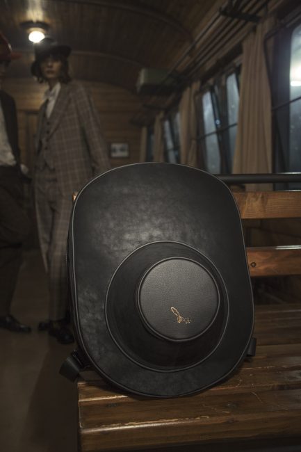 Mauro Lorenzo Fashion Photographer Advertising Campaign cinema Hat Cappelli handmade Doria Pitti Colour Moodboard Boutique Inspiration artDirector hautecouture american luxury sea jacket train leather