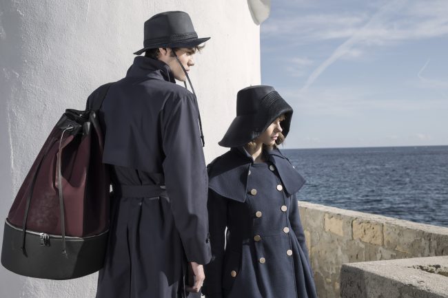 Mauro Lorenzo Fashion Photographer Advertising Campaign cinema Hat Cappelli handmade Doria Pitti Colour Moodboard Boutique Inspiration artDirector hautecouture american luxury sea jacket train leather