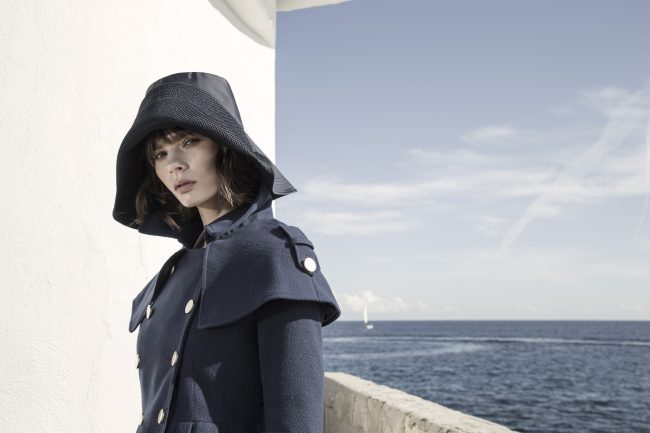 Mauro Lorenzo Fashion Photographer Advertising Campaign cinema Hat Cappelli handmade Doria Pitti Colour Moodboard Boutique Inspiration artDirector hautecouture american luxury sea jacket train leather