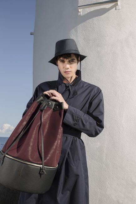 Mauro Lorenzo Fashion Photographer Advertising Campaign cinema Hat Cappelli handmade Doria Pitti Colour Moodboard Boutique Inspiration artDirector hautecouture american luxury sea jacket train leather