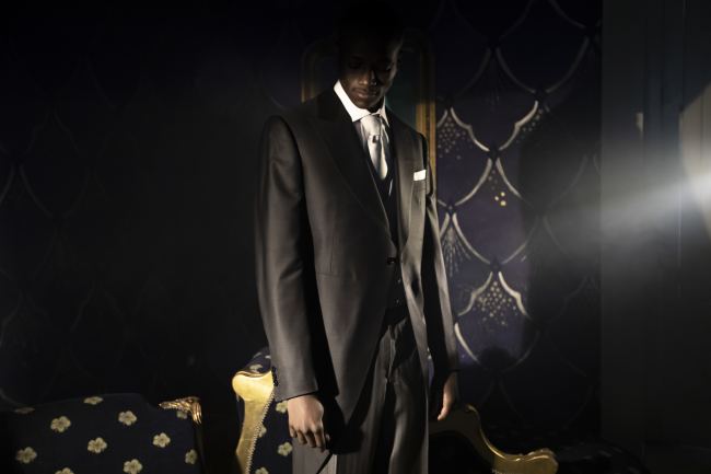 Mauro Lorenzo Fashion Photographer Advertising Campaign cinema accademia sartori handmade suit bespoke Colour Moodboard Boutique Inspiration artDirector hautecouture sartorialist luxury italian jacket man leather