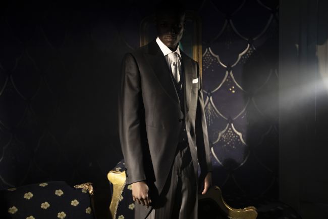 Mauro Lorenzo Fashion Photographer Advertising Campaign cinema accademia sartori handmade suit bespoke Colour Moodboard Boutique Inspiration artDirector hautecouture sartorialist luxury italian jacket man leather