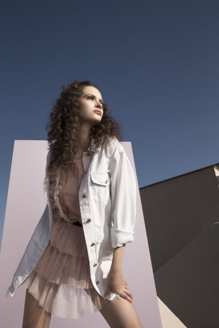 Mauro Lorenzo Fashion Photographer Advertising Campaign moitiè pretaporter minimal handmade geometric flower young texture leopard Whitedress Moodboard designer rock hat artDirector woman jump bag pannel jacket