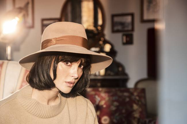 Mauro Lorenzo Fashion Photographer Advertising Campaign studio Hat Cappelli handmade Doria Pitti Colours Moodboard Boutique Inspiration artDirector hautecouture american luxury sea jacket blue leather