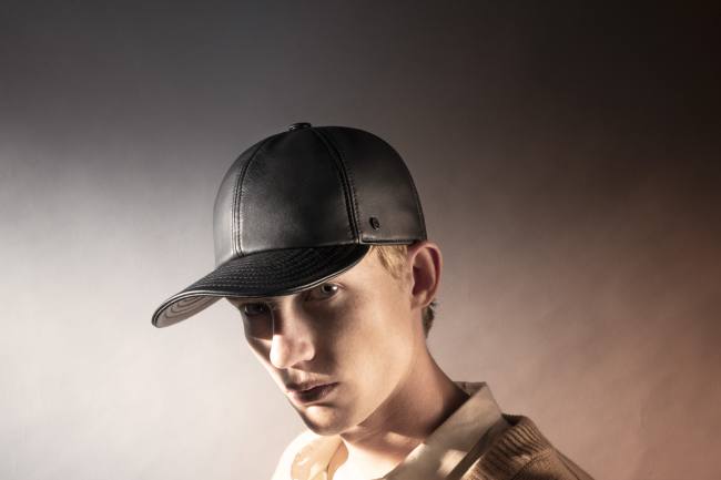 Mauro Lorenzo Fashion Photographer Advertising Campaign studio Hat Cappelli handmade Doria Pitti Colours Moodboard Boutique Inspiration artDirector hautecouture american luxury sea jacket blue leather