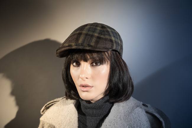 Mauro Lorenzo Fashion Photographer Advertising Campaign studio Hat Cappelli handmade Doria Pitti Colours Moodboard Boutique Inspiration artDirector hautecouture american luxury sea jacket blue leather