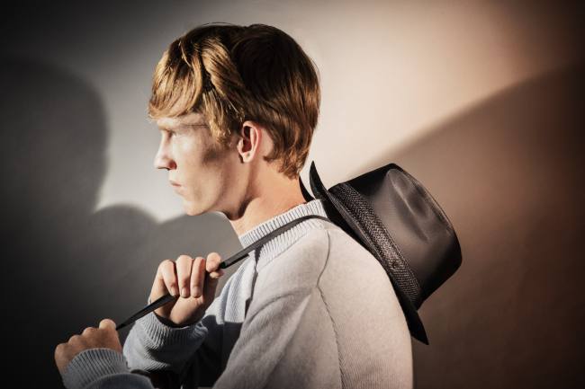 Mauro Lorenzo Fashion Photographer Advertising Campaign studio Hat Cappelli handmade Doria Pitti Colours Moodboard Boutique Inspiration artDirector hautecouture american luxury sea jacket blue leather