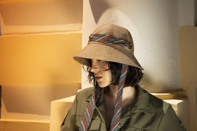 Mauro Lorenzo Fashion Photographer Advertising Campaign studio Hat Cappelli handmade Doria Pitti Colours Moodboard Boutique Inspiration artDirector hautecouture american luxury sea jacket blue leather