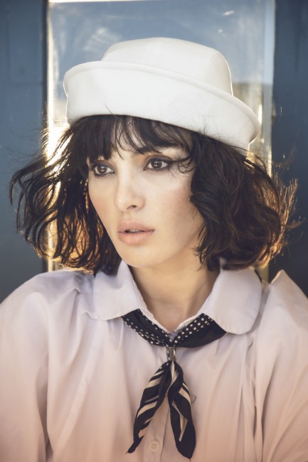 Mauro Lorenzo Fashion Photographer Advertising Campaign studio Hat Cappelli handmade Doria Pitti Colours Moodboard Boutique Inspiration artDirector hautecouture american luxury sea jacket blue leather