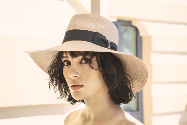 Mauro Lorenzo Fashion Photographer Advertising Campaign studio Hat Cappelli handmade Doria Pitti Colours Moodboard Boutique Inspiration artDirector hautecouture american luxury sea jacket blue leather