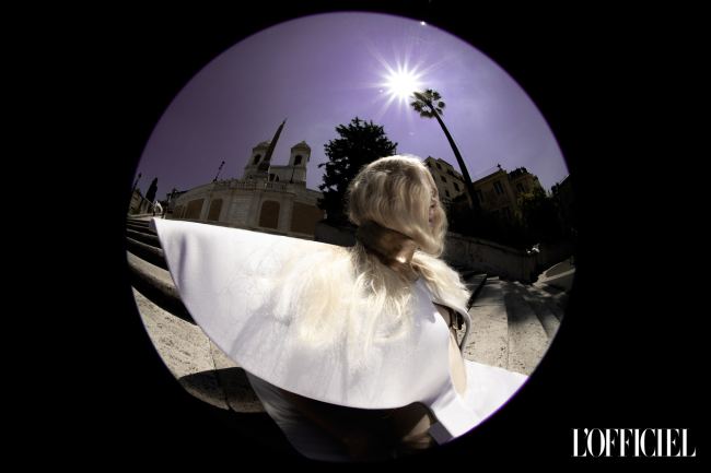 Mauro Lorenzo Fashion Photographer Advertising Campaign studio Hat Cappelli handmade L'Officiel Baltic White Moodboard Piazzadispagna Inspiration artDirector hautecouture fontanaditrevi luxury roma jacket editorial