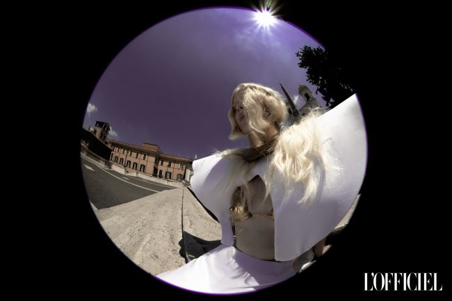 Mauro Lorenzo Fashion Photographer Advertising Campaign studio Hat Cappelli handmade L'Officiel Baltic White Moodboard Piazzadispagna Inspiration artDirector hautecouture fontanaditrevi luxury roma jacket editorial