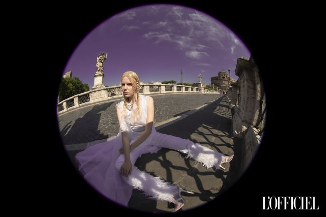 Mauro Lorenzo Fashion Photographer Advertising Campaign studio Hat Cappelli handmade L'Officiel Baltic White Moodboard Piazzadispagna Inspiration artDirector hautecouture fontanaditrevi luxury roma jacket editorial