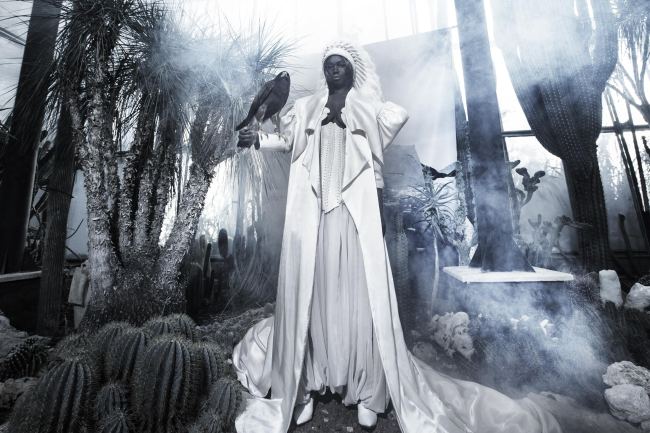 Mauro Lorenzo Fashion Photographer Advertising Campaign studio Hat Cappelli handmade animals cordella botanic Moodboard nature Inspiration artDirector hautecouture new era luxury white jacket editorial