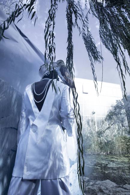 Mauro Lorenzo Fashion Photographer Advertising Campaign studio Hat Cappelli handmade animals cordella botanic Moodboard nature Inspiration artDirector hautecouture new era luxury white jacket editorial