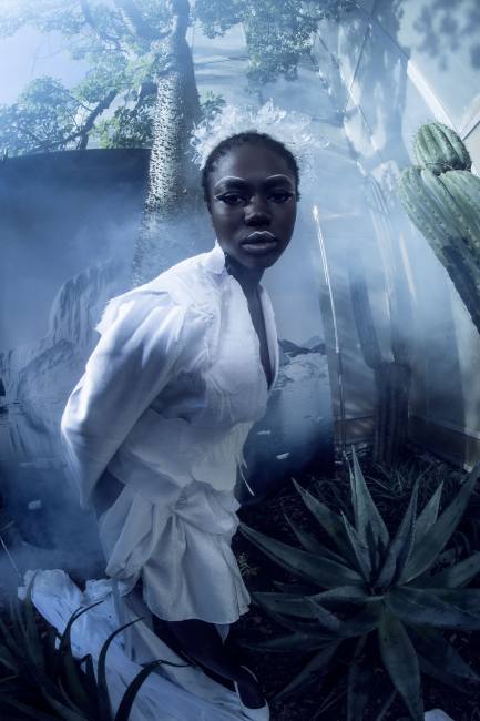 Mauro Lorenzo Fashion Photographer Advertising Campaign studio Hat Cappelli handmade animals cordella botanic Moodboard nature Inspiration artDirector hautecouture new era luxury white jacket editorial