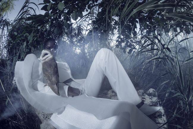 Mauro Lorenzo Fashion Photographer Advertising Campaign studio Hat Cappelli handmade animals cordella botanic Moodboard nature Inspiration artDirector hautecouture new era luxury white jacket editorial