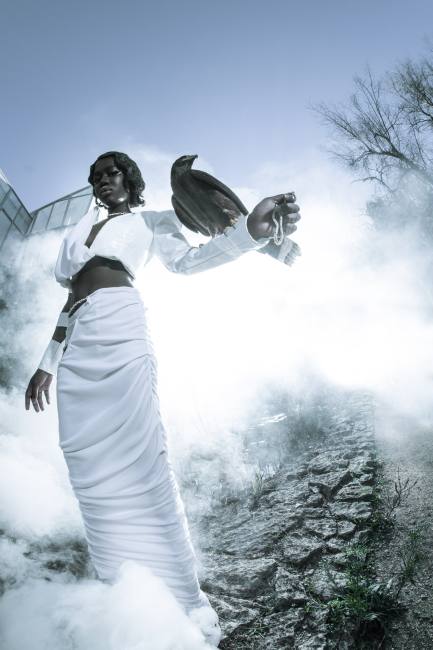 Mauro Lorenzo Fashion Photographer Advertising Campaign studio Hat Cappelli handmade animals cordella botanic Moodboard nature Inspiration artDirector hautecouture new era luxury white jacket editorial