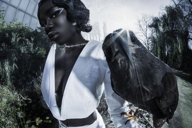 Mauro Lorenzo Fashion Photographer Advertising Campaign studio Hat Cappelli handmade animals cordella botanic Moodboard nature Inspiration artDirector hautecouture new era luxury white jacket editorial