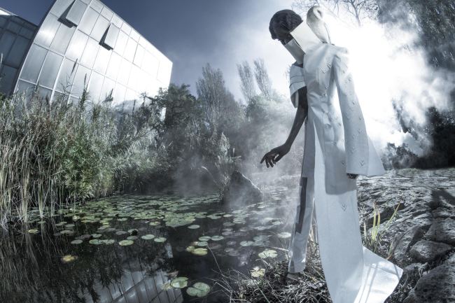 Mauro Lorenzo Fashion Photographer Advertising Campaign studio Hat Cappelli handmade animals cordella botanic Moodboard nature Inspiration artDirector hautecouture new era luxury white jacket editorial