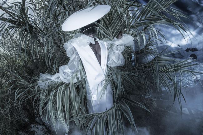 Mauro Lorenzo Fashion Photographer Advertising Campaign studio Hat Cappelli handmade animals cordella botanic Moodboard nature Inspiration artDirector hautecouture new era luxury white jacket editorial
