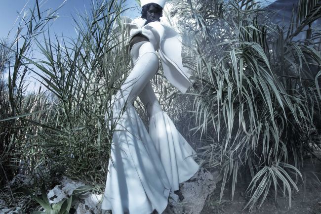 Mauro Lorenzo Fashion Photographer Advertising Campaign studio Hat Cappelli handmade animals cordella botanic Moodboard nature Inspiration artDirector hautecouture new era luxury white jacket editorial