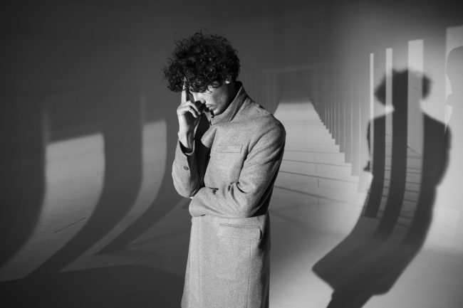 Mauro Lorenzo Fashion Photographer Advertising Campaign studio Hat Cappelli handmade marsem gentleman rocker rock  White Moodboard biancoenero akash kumar Inspiration artDirector man projection pants jacket