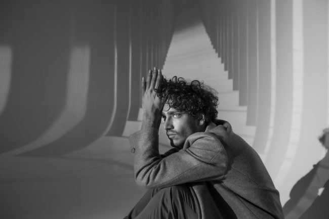 Mauro Lorenzo Fashion Photographer Advertising Campaign studio Hat Cappelli handmade marsem gentleman rocker rock  White Moodboard biancoenero akash kumar Inspiration artDirector man projection pants jacket