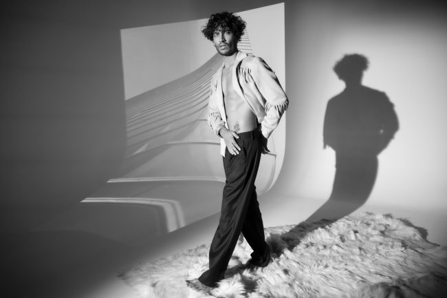 Mauro Lorenzo Fashion Photographer Advertising Campaign studio Hat Cappelli handmade marsem gentleman rocker rock  White Moodboard biancoenero akash kumar Inspiration artDirector man projection pants jacket