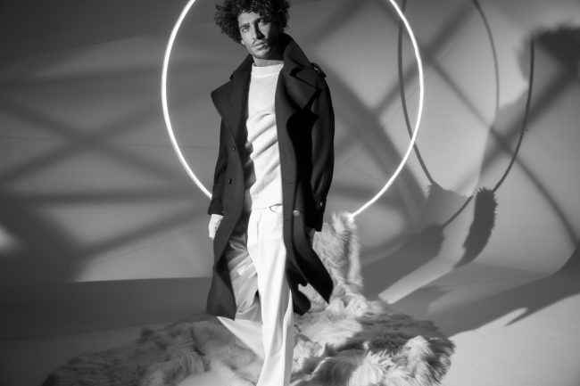 Mauro Lorenzo Fashion Photographer Advertising Campaign studio Hat Cappelli handmade marsem gentleman rocker rock  White Moodboard biancoenero akash kumar Inspiration artDirector man projection pants jacket