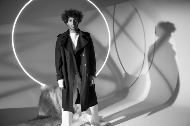 Mauro Lorenzo Fashion Photographer Advertising Campaign studio Hat Cappelli handmade marsem gentleman rocker rock  White Moodboard biancoenero akash kumar Inspiration artDirector man projection pants jacket