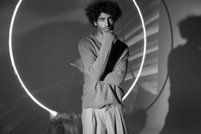 Mauro Lorenzo Fashion Photographer Advertising Campaign studio Hat Cappelli handmade marsem gentleman rocker rock  White Moodboard biancoenero akash kumar Inspiration artDirector man projection pants jacket