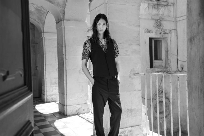 Mauro Lorenzo Fashion Photographer Advertising Campaign studio Hat Cappelli handmade marsem gentleman rocker rock  baroque Moodboard classic movement cinema Inspiration artDirector man dimora pants jacket-0298