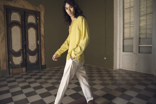 Mauro Lorenzo Fashion Photographer Advertising Campaign studio Hat Cappelli handmade marsem gentleman rocker rock  baroque Moodboard classic movement cinema Inspiration artDirector man dimora pants jacket-0298