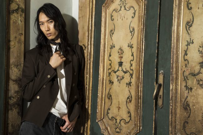 Mauro Lorenzo Fashion Photographer Advertising Campaign studio Hat Cappelli handmade marsem gentleman rocker rock  baroque Moodboard classic movement cinema Inspiration artDirector man dimora pants jacket-0298