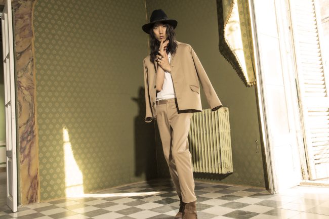 Mauro Lorenzo Fashion Photographer Advertising Campaign studio Hat Cappelli handmade marsem gentleman rocker rock  baroque Moodboard classic movement cinema Inspiration artDirector man dimora pants jacket-0298