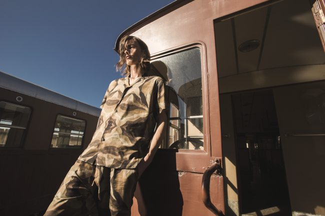 Mauro Lorenzo Fashion Photographer Advertising Campaign studio Hat Cappelli handmade marsem gentleman rocker rock  treno Moodboard biancoenero lindberg cinema Inspiration artDirector man train pants jacket