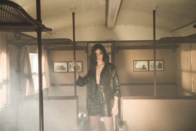 Mauro Lorenzo Fashion Photographer Advertising Campaign studio Hat Cappelli handmade marsem gentleman rocker rock  treno Moodboard biancoenero lindberg cinema Inspiration artDirector man train pants jacket