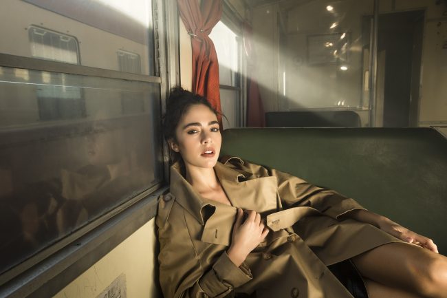 Mauro Lorenzo Fashion Photographer Advertising Campaign studio Hat Cappelli handmade marsem gentleman rocker rock  treno Moodboard biancoenero lindberg cinema Inspiration artDirector man train pants jacket